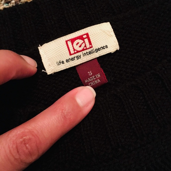 LEI Long Knit Sweater - Picture 6 of 8